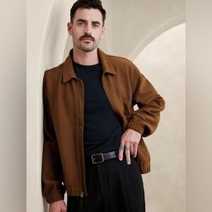 Banana Republic Men's Tana Terry Zip Jacket